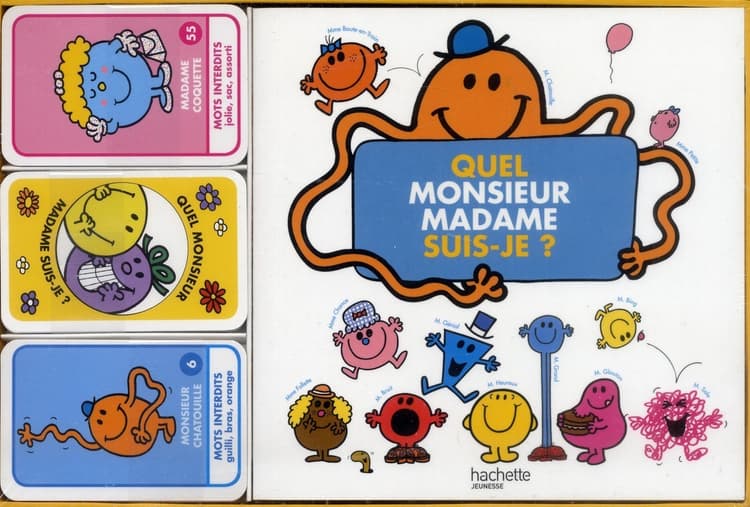Boîte du jeu : Quel Monsieur ou Madame suis-je ?