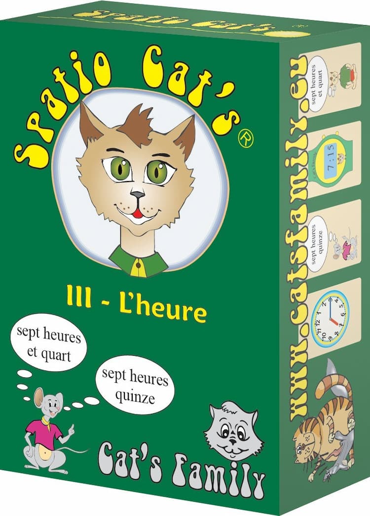 Boîte du jeu : Spatio Cat's 3 - L'heure