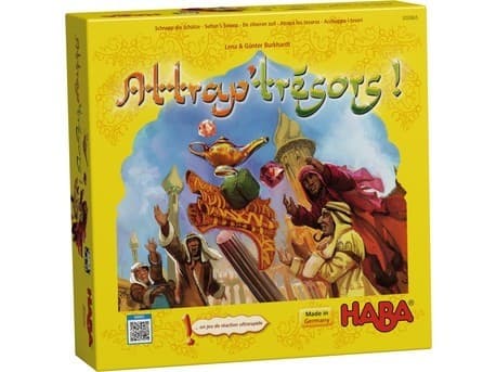 Boîte du jeu : Attrap'trésors !