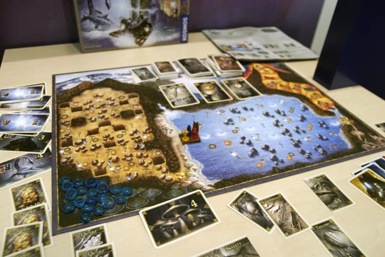 Boîte du jeu : Reise zum Mittelpunkt der Erde