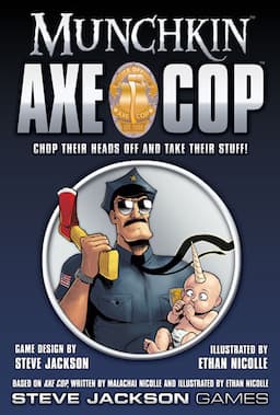 Couverture de Munchkin Axe Cop