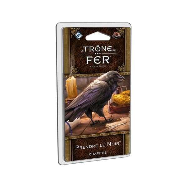 Boîte du jeu : Le Trône de Fer JCE  Seconde Édition Prendre le Noir