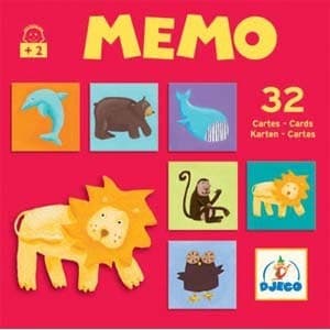 Boîte du jeu : Mémo