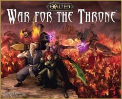 Couverture de Exalted - War for the Throne