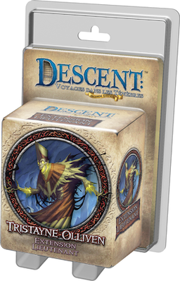 Couverture de Descent : Voyages dans les Ténèbres - Pack Lieutenant Trystaine Olliven