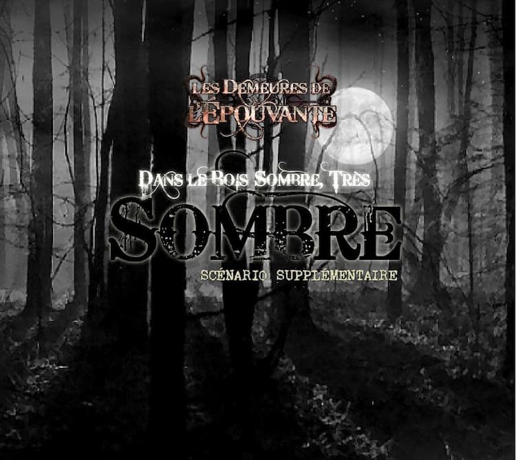 Boîte du jeu : Les Demeures de l'Epouvante : Dans le bois sombre, très sombre