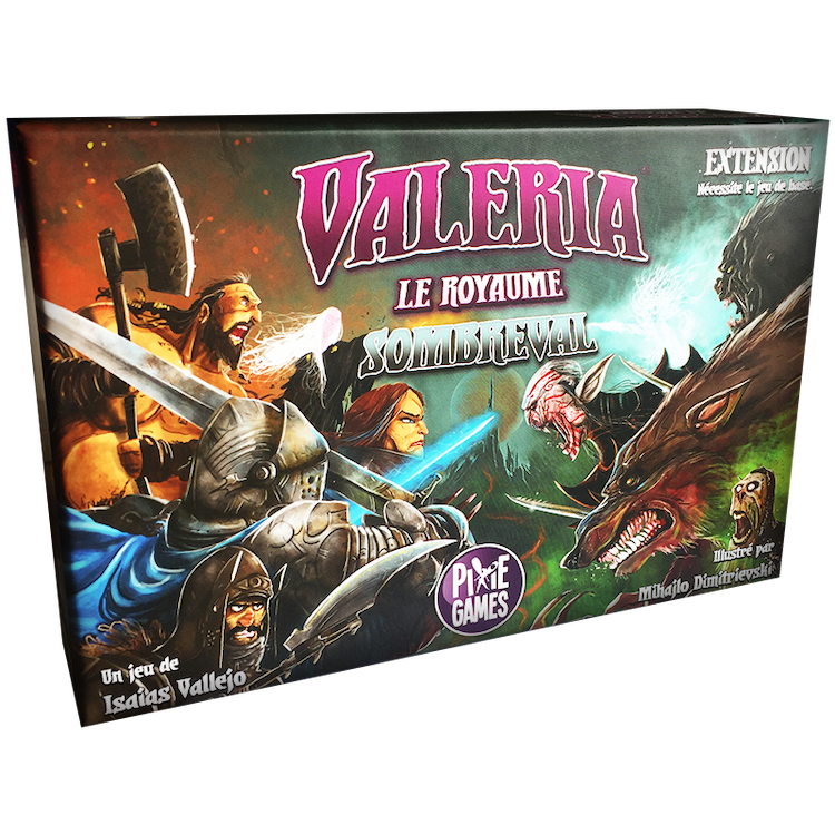 Boîte du jeu : Valeria - Ext. Sombreval