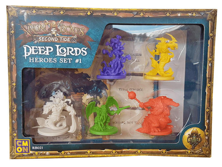 Boîte du jeu : Rum & Bones Second Tide : Deep Lords - Heroes Set #1