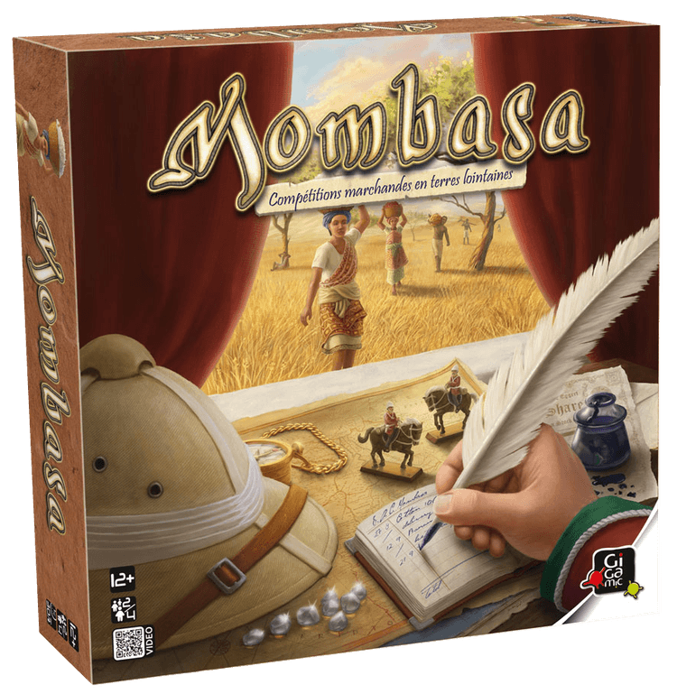 Boîte du jeu : Mombasa