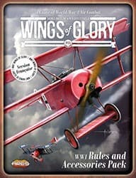 Couverture de Wings Of Glory : Pack de règles et d’accessoires WW1