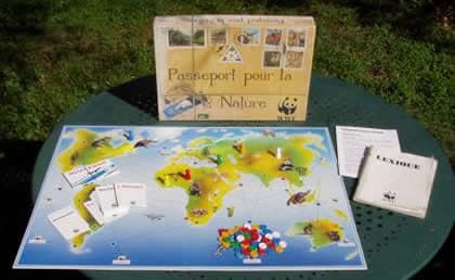 Boîte du jeu : Passeport pour la nature - WWF