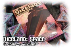 Couverture de Diceland Space : Garthan Vs. Muktians