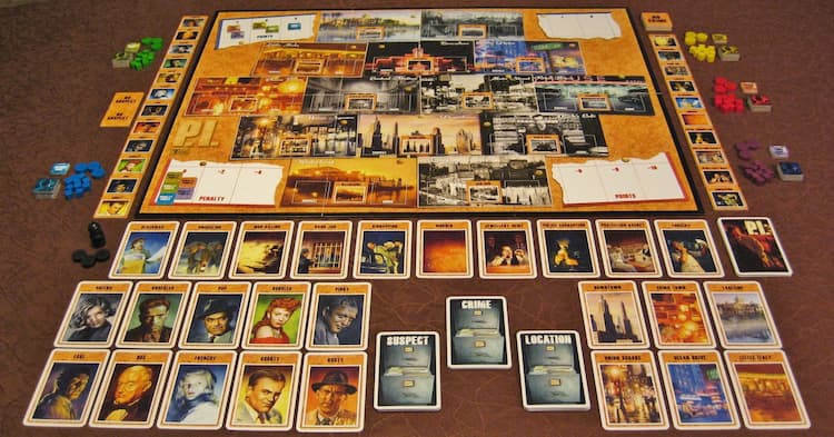 Boîte du jeu : P.I.