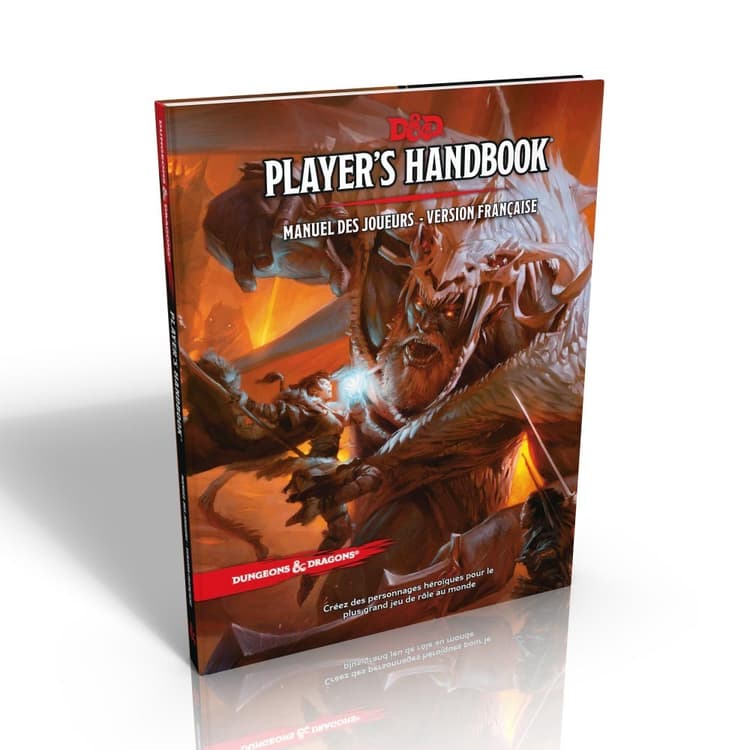 Boîte du jeu : Dungeons & Dragons 5e -  Manuel des Joueurs  - VF