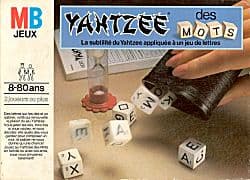 Couverture de Yahtzee des mots