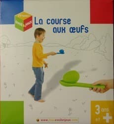 Couverture de La course aux œufs