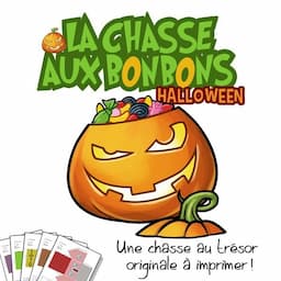 Couverture de Chasse aux bonbons Halloween