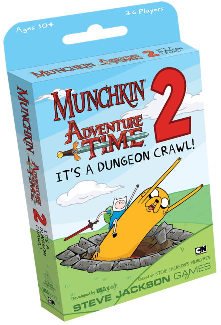 Boîte du jeu : Munchkin Adventure Time 2 : It's a dungeon crawl!