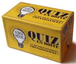 Boîte du jeu : Quiz en boîte