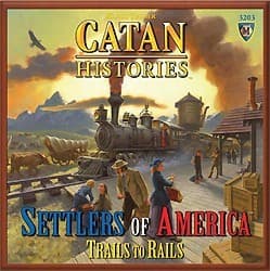 Couverture de Catan Histories : Settlers of America - Trails to Rails