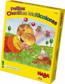 Couverture de Petites chenilles multicolores