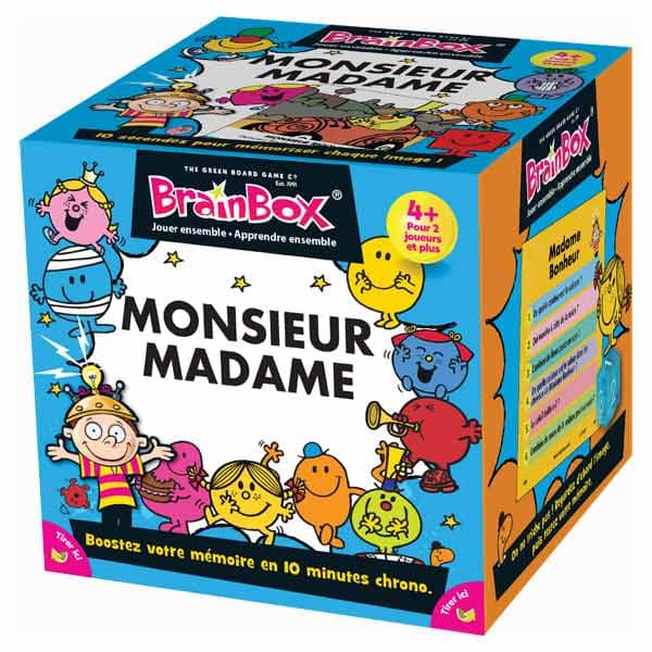Boîte du jeu : Brainbox : Monsieur Madame