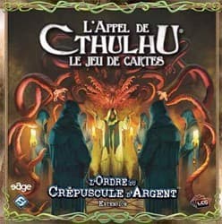 Couverture de L'Appel de Cthulhu JCE : L'Ordre du Crépuscule d'Argent