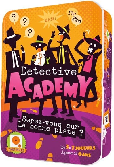 Boîte du jeu : Detective Academy