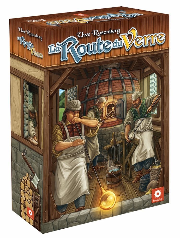 Boîte du jeu : La route du verre