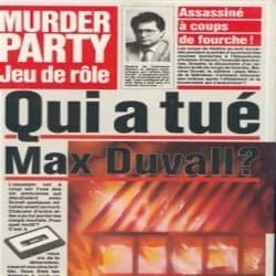 Couverture de Qui a tué Max Duvall ?