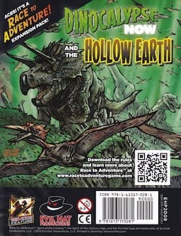 Couverture de Race to Adventure! Expansion Pack: Dinocalypse Now and the Hollow Earth