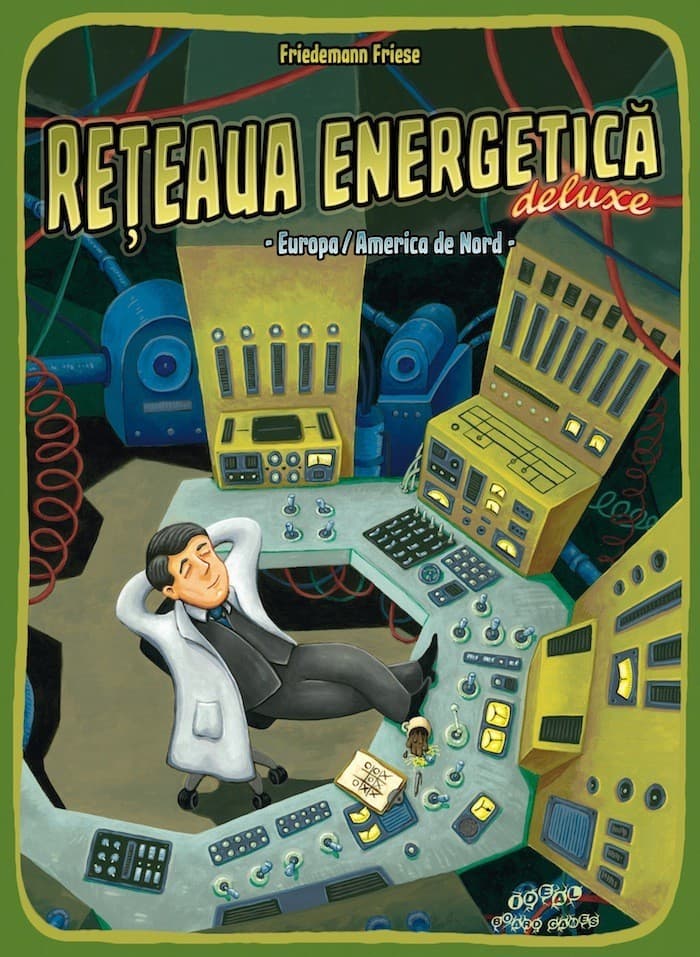 Boîte du jeu : Reţeaua energetică Deluxe