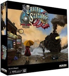 Boîte du jeu : Trains and Stations