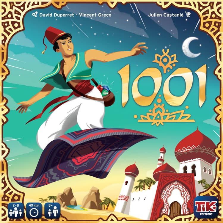 Boîte du jeu : 1001