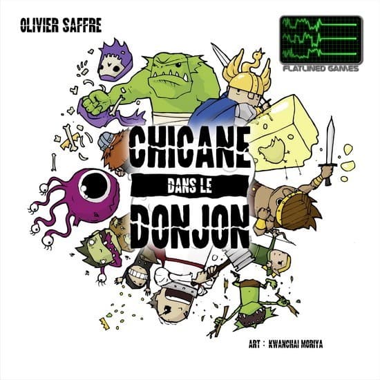 Boîte du jeu : Chicane dans le Donjon