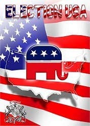 Boîte du jeu : Election USA