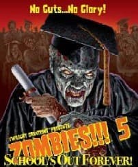 Couverture de Zombies!!! 5 : School's out Forever