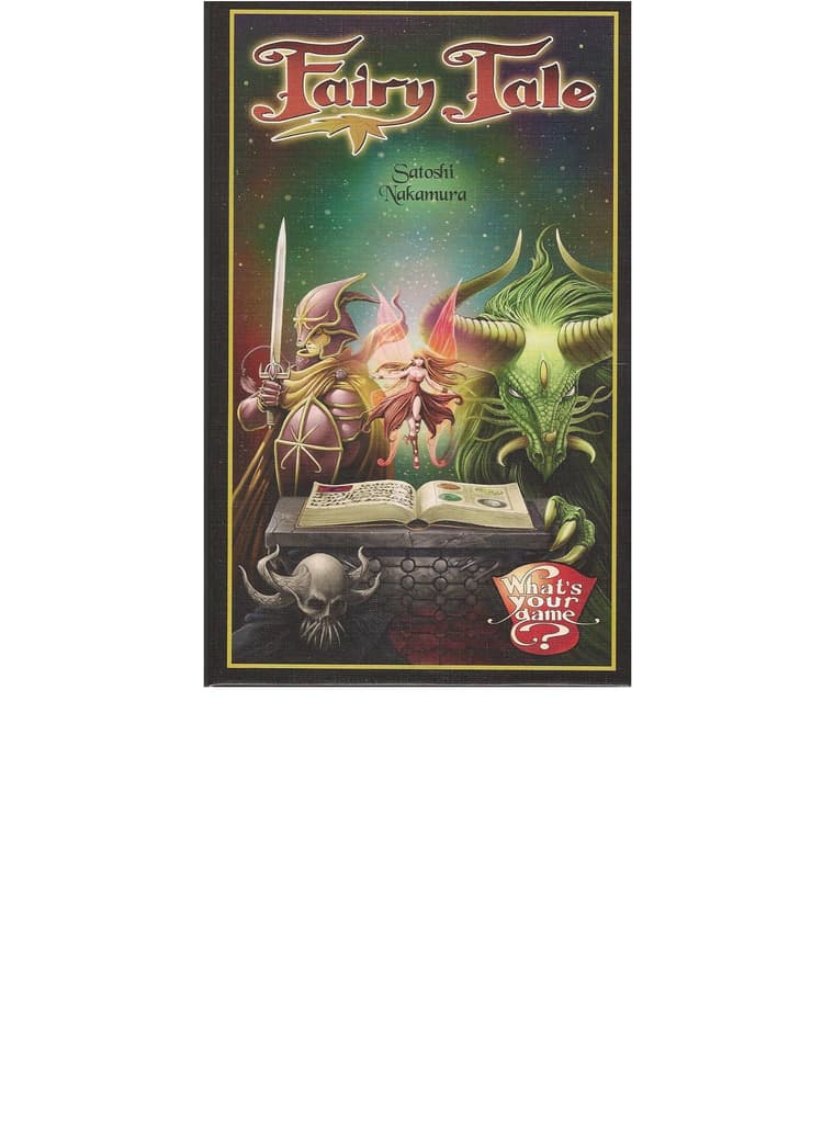 Boîte du jeu : Fairy Tale