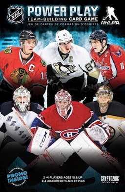 Couverture de NHL Power Play Team-Building Card Game