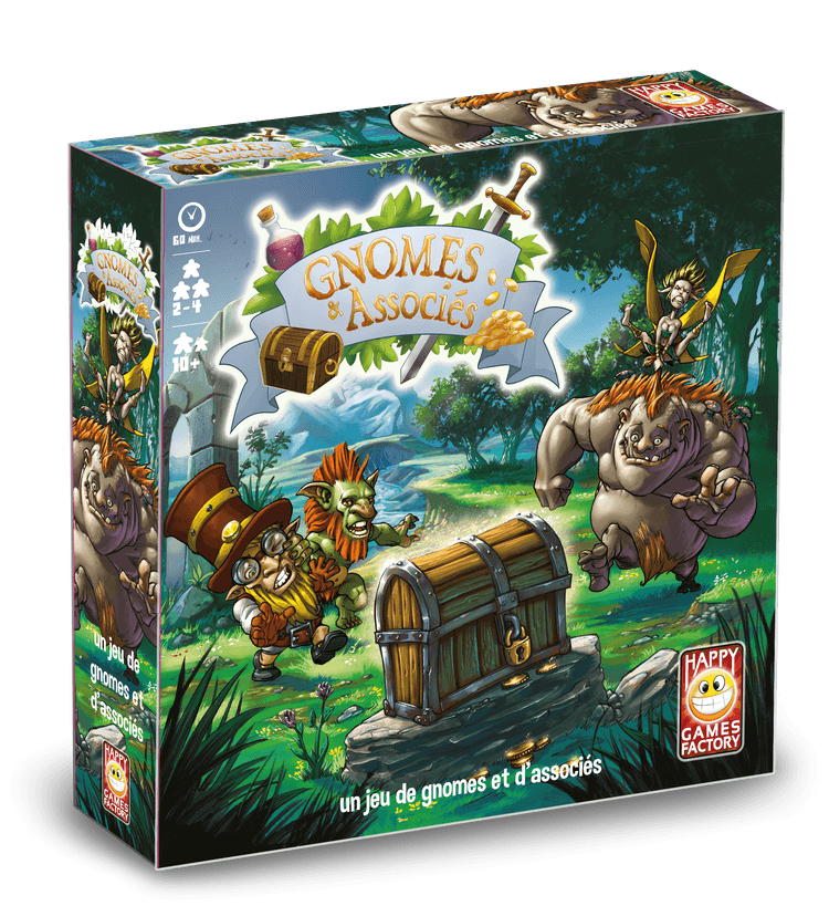Boîte du jeu : Gnomes et Associés