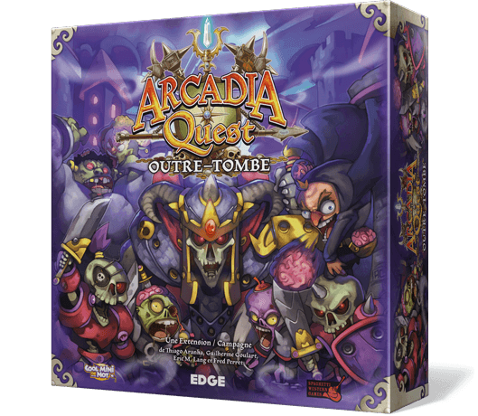 Boîte du jeu : Arcadia Quest : Outre Tombe