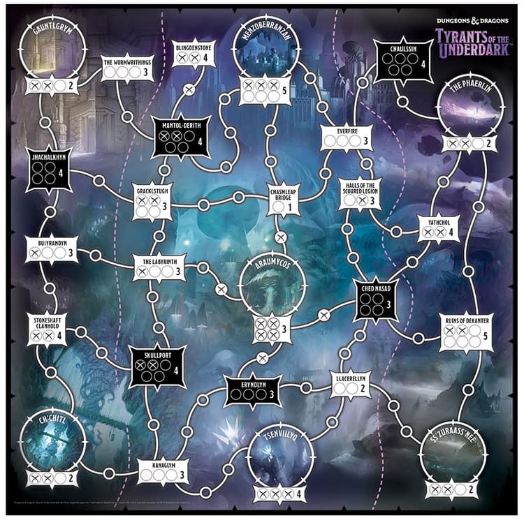 Boîte du jeu : Tyrants of the Underdark