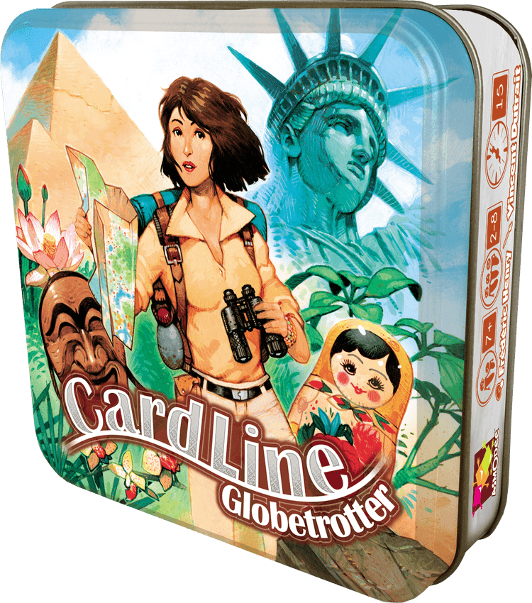 Boîte du jeu : CardLine Globetrotter