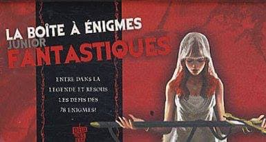 Boîte du jeu : La boîte à énigmes junior Fantastiques