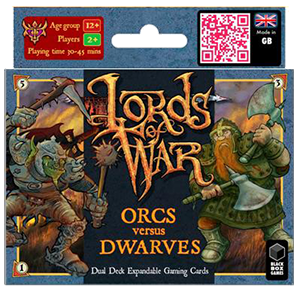 Boîte du jeu : Lords of War : Orcs versus Dwarves