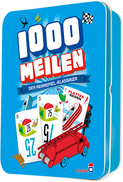 Boîte du jeu : 1000 Meilen