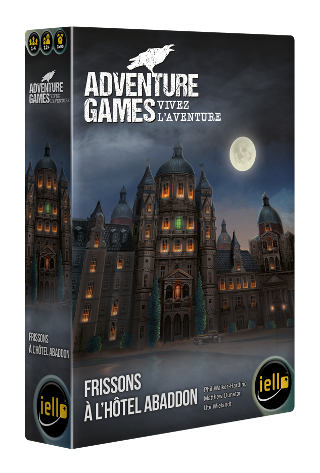 Boîte du jeu : Adventure Game - Frissons à l'Hôtel Abaddon