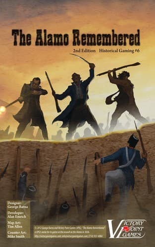 Boîte du jeu : The Alamo Remembered 2nd Edition