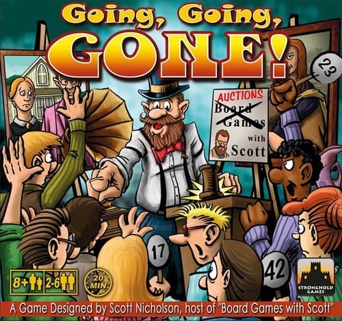 Boîte du jeu : Going, Going, GONE!