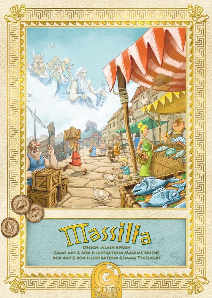 Boîte du jeu : Massilia